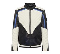 Carlo Colucci Veste mi-saison 'Depian' bleu / noir / blanc naturel, Taille L