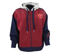 Carlo Colucci Veste de survêtement 'Carla' bleu marine / corail / blanc, Taille XXL