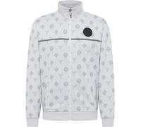 Carlo Colucci Veste de survêtement 'Delponte' gris / gris clair / noir, Taille XXL