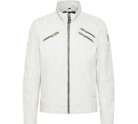 Carlo Colucci Veste mi-saison ' Joker ' argent / blanc, Taille XXL