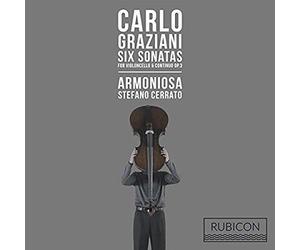 Carlo Graziani Six Sonatas For Violoncel