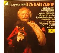 CARLO MARIA GIULINI/BRUSON/RICCIARELLI falstaff VERDI 3LP's Box 1982 DG