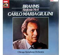 Carlo Maria Giulini , Chicago Symphony Orchestra, The . Johannes Brahms - Carlo Maria Giulini , Chicago Symphony Orchestra, The . Johannes Brahms - Sinfonie Nr. 4 - EMI - 1C 037-02 083