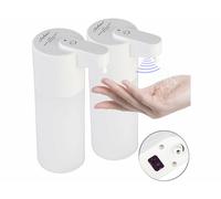 Carlo Milano 2 distributeurs de désinfectant sans fil 500 ml avec capteur infrarouge