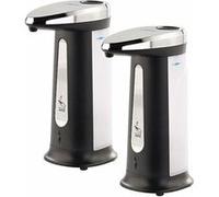 Carlo Milano - Distributeur de savon automatique 400 ml - Capteur infrarouge - Lot de 2