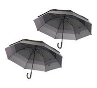 2 parapluies automatiques XXL résistants au Vent [Carlo Milano]