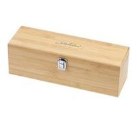 Carlo Milano : 3 coffrets à bouteille en bambou G