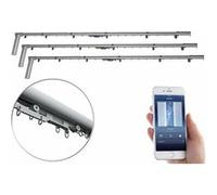 Carlo Milano : 3 tringles à rideau motorisées et connectées compatibles avec Amazon Alexa G