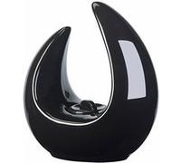 Carlo Milano Brûleur de table décoratif au bioéthanol, 53 ml, noir