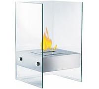 : Cheminée décorative au bioéthanol en verre