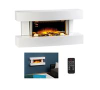 Carlo Milano Cheminée électrique murale 2000 W "Tirari"