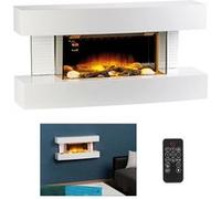 Cheminée électrique murale 2000 W "Tirari" [Carlo Milano]