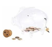 Carlo Milano Cochon Tirelire en Verre