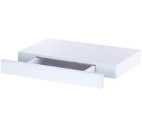 Carlo Milano Étagère murale avec tiroir secret – Blanc