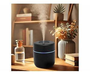 Carlo Milano Humidificateur d'air avec sons de la nature et LED couleur changeante 400 ml