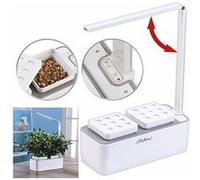 Carlo Milano Mini potager avec lampe de croissance et arrosage