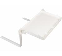 Carlo Milano Tablette de lit pliable coloris blanc