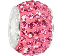 CarloBiagi Bead Bijoux Charm Bague Zirconia 925 Argent véritable BBSCR01P