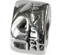 CarloBiagi Bead Charm élément de bijouterie 4ever 925 argent véritable BBS054