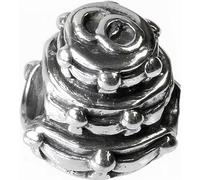 CarloBiagi Bead Charm élément de bijouterie Gâteau de mariage 925 argent véritable BBS137