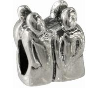 CarloBiagi Bead Charm élément de bijouterie Gémeaux 925 argent véritable BBSZL06