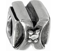 CarloBiagi Bead Charm élément de bijouterie XBox zirconium 925 argent véritable BBSCZ37C
