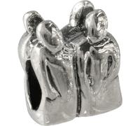 CarloBiagi Charm Bead Gémeaux 925 Élément de bijouterie en argent véritable D2BBSZL06