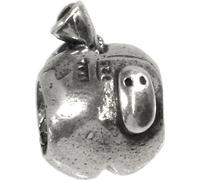 CarloBiagi Charm Bead Pomme Zirconia 925 Véritable élément de bijouterie en argent D2BBSCZ45C