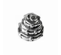 Carlobiagi Perle Gâteau De Mariage 925 Véritable Argent Charme Élément De Bijoux Bbs137