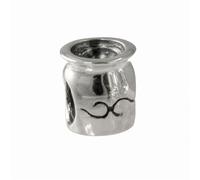 Carlobiagi Perle Verseau 925 Vrai Argent Charme Bijoux Élément Bbszl02
