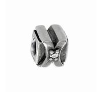 Carlobiagi Perle Xbox 925 Vrai Argent Charme Bijoux Zircone Élément Bbscz37c