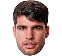 Carlos Alcaraz Garfia (Stubble) Big Head. Masque plus grand que nature.