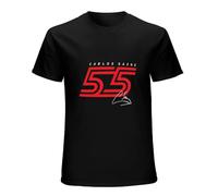 Carlos Sainz 55 T-Shirt T-Shirt Short Plus Size Tops t Shirts for Men Black L