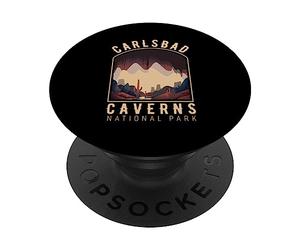 Carlsbad Caverns Chemise Mexique Parc National Vêtements Carlsbad PopSockets PopGrip Adhésif