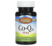 Carlson, CoQ10, 50 mg, 60 Softgels