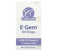 Carlson, Gouttes d'Huile E-Gem, 1/2 fl oz (15 ml)