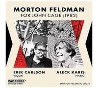 Carlson / Karis - Morton Feldman [Compact Discs]