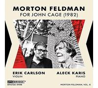 Carlson / Karis - Morton Feldman [Compact Discs]