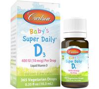 Carlson Labs, Super Daily D3 pour bébé, 400 UI, 10,3 ml - Livraison éclair