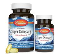 Carlson Labs - Super Omega-3 Gems Huile de poisson, 100 + 30 Capsules Gratuites