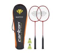Ensemble raquette de badminton - CARLTON - Match G3 Hd - Rouge - Adulte - Mixte