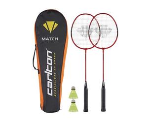 Carlton Match 2 Player Ensemble de Badminton Red One Size