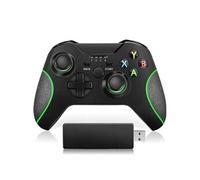 CarlyleMofan Manette de jeu améliorée sans fil pour Xbox One / One S / One X / One Elite / PS3 / Windows 10 Double vibration