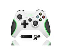 CarlyleMofan Manette sans fil pour Xbox One,avec adaptateur Bluetooth 2,4 G, compatible avec Xbox One-One S-One X-One Elite-Windows 10