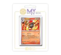 Carmadura 034/191 Reverse - Myboost X Écarlate et Violet 8 Étincelles Déferlantes - Coffret de 10 Cartes Pokémon Françaises
