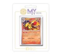 Carmadura 044/197 Reverse - Myboost X Écarlate et Violet 3 Flammes Obsidiennes - Coffret de 10 Cartes Pokémon Françaises