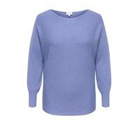 CARMAKOMA Pull en tricot Carnew pour femme, Denim blanchi, L