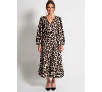 carmakoma robes femme de couleur marron 46