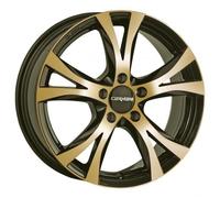 Carmani CA96516P41CGOP Bolt Circle 5.00 x 115.00 Offset 41 Hub Centering 70.20 Design 9 Compete, Gold Polish