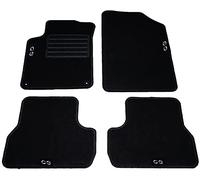 Carmats Compatible avec les tapis C3 de 2009 à 2016 en moquette avec 2 attaches de fixation 4 broderies